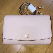 Limited Edition Unused Tory Burch Wallet Shoulder Bag Pink