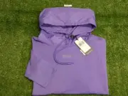 Ralph Lauren RLX Womens Athletic Hoodie Golf Pullover NGLA Logo Purple Large