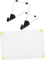 LALAFINA 1set Double-Sided Magnetic Dry Erase Whiteboard Stand Compact Erasable Memo Board for Home Office School Versatile Writing Tablet for Notifications and Notes