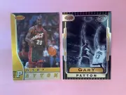 Gary Payton 2x 1996-97 Bowmans Best Base & Retro Lot