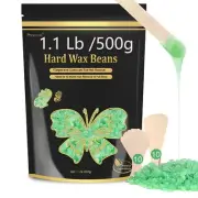 Hard Wax Beads for Hair Removal - 1.1lb/17.05oz Waxing Beads for Coarse Hair ...