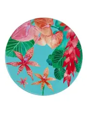 [Maxwell & Williams] Teas & C's Tropicana Ceramic Round Coaster 10cm Tropical in Multi