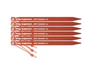 Big Agnes Dirt Dagger UL 10" Tent Stakes - Pack of 6 - Orange