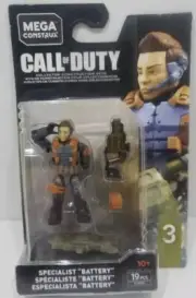 MEGA CONSTRUX CALL OF DUTY SPECIALIST BATTERY FVF97 SERIES 3