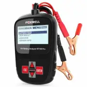FOXWELL BT100 Battery Analyzer Automotive Battery Load Tester **2DAY SHIPPING**