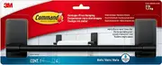 Command Towel Bar BATH42-MB-ESF, Matte Black, 1 Towel Bar, 4 Medium Water-Resistant Strips
