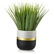Artificial Plants Small Faux Plant Decor Fake Potted Plant Bright Lush Look #1