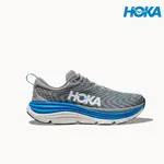 HOKA 男士 GAVIOTA 5 寬跑鞋-石灰石/DIVA BLUE