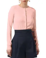 Carolina Herrera Silk-Blend Cardigan