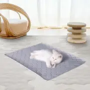 Pet Cooling Mat Ice Silk Pet Self Cooling Pad Keep Pet Cool Cat Blanket Sleeping