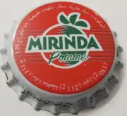 MIRINDA Tunisia crown bottle caps kronkorken capsule chapas