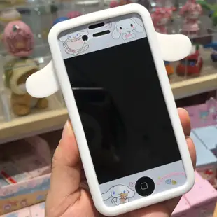 蘋果4S 鋼化玻璃膜 卡通 彩膜 浮雕 可愛 指貼 軟邊 保護貼 iPhone11 蘋果13 熒幕貼