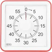 Visual Timer, Work Mute Visual Timer Silent Electric Countdown for Home (Red)