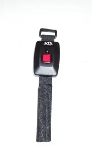 Wrist/Neck Panic Button for PAVD/Social Safety Monitor - SOS Pendant Alert
