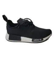 Unisex Kids Adidas NMD_R1 J Black/White H02333 Size 5.5y