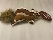 Dog Toy Chipmunk Sherpa Plush Squeaky New Durable Plush Soft High Quality