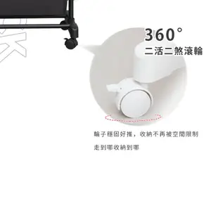 dayneeds 極簡主義移動式衣帽架 可超取/每單限1組 洋裝架/展示架/吊衣架/收納架/掛衣架/置物架/衣櫥架/附輪