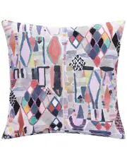 LR Home Scarlett Modern Abstract Handmade Throw Pillow