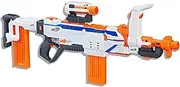 NERF Modulus - Regulator Blaster inc Short & Long Scope, Storage Stock & 24 Darts - Kids Toys & Outdoor games - Ages 8+