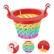 2Pcs Rainbow Floor Drain Sink Filter Kitchen Sink Basket Bathroom Sink Strainers