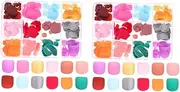 minkissy 2 Boxes Frosted Fake Nails Plastic False Nails Artificial Nail Acrylic Toenails Nails for Women Press on Nails Medium Fake Big Toenail Press on Nails Short Press Nail Abs