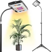 HEYInova Grow Light,150W LED Full Spectrum Plant Lamp,Plant Grow Lights with Detachable Tripod Stand,LED Grow Light for Various Plants Growth,Adjustable Tripod Stand 15-48 inches