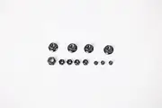 FMS Common Parts 1:6/1:10 RC Cars RC Crawler RC Trucks Parts for 1/10 Mashigan,Atlas 4x4, 1/6 1941 Mb Scaler, 1/6 JIMNY, 1/10 Toyota Land Cruiser FJ40 : Screw NUT Set
