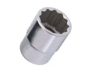 Genius Tools 1/2" Dr. 7/16" Hand Socket (12-Point) - 473814