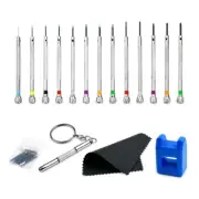 Stainless Steel Precision Screwdriver Set Watch Repair Tool Kit for Watchmaker