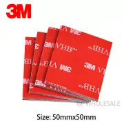 3M VHB 4991 Gray Double-sided Acrylic Foam Mount Tape 50mmx50mm Thick 2.3mm