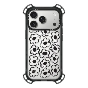 iPhone 17 Pro Bounce Case MagSafe Compatible Skribble Flower