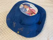 NEW WITH TAGS! Blue Childs Shark Safari Hat UV blocking 50+UPF