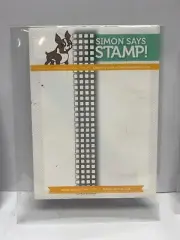 Simon says stamp grid border paper crafting metal cutting die