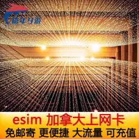 在飛比找淘寶網優惠-加拿大電話卡美加eSIM手機4G上網虛擬SIM加拿大esim