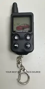 NOS Crimestopper M65NVTR5B Replacement 4-Button, 2-Way Remote Key FOB