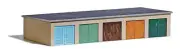 Busch 1648 HO/OO Gauge Garage Block Kit