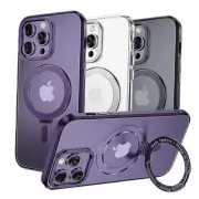 Magnetic Case for iPhone 14 Pro Phone Case [Compatible with Magsafe] Purple