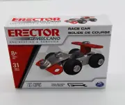 Erector By Meccano Engineering & Robotics Construction Set ~ Race Car Red ~ New