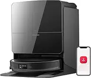 Roborock Saros 10R Robot Vacuum and Mop, Powerful Suction, Zero-Tangling, 3.14’’ Ultra Slim, FlexiArm Riser Technology for Carpet & Floor, Corner & Edge Cleaning, Self-Emptying, Hot Air Drying