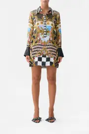 MINI SHIRT DRESS MONARCHY MANIA