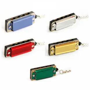 項鍊口琴 迷你口琴 小口琴 全世界最小的口琴 多種顏色 隨機出貨 禮物 禮品 鑰匙圈 吊飾【他,在旅行】