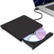 External CD/DVD Drive for Laptop, USB 3.0 Ultra-Slim Portable Burner Writer C...