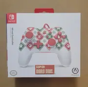 Nintendo Switch Wired Controller - Super Mario Bros Holiday Sweater PowerA - New