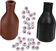 JOINPAYA Snooker Game Dice Billiards Game Set 2 Pack Pool Bottle Toy Billiard Dice Prop for Fun Games