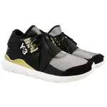 【Y-3 ADIDAS】QASA ELLE LACE 武士忍者鞋(平輸品/黑金)