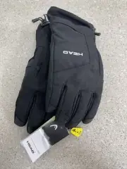 HEAD Unisex Ski Gloves - Dupont Sorona Insulation - Black - Size Small