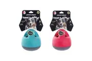 Pet Dog Puppy Food Dispenser Treat Toy Slow Feeder Chew Teeth Cleaning Training