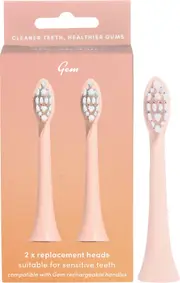 Electric Toothbrush Replacement Heads, 2 Pack (Watermelon)