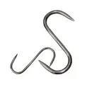 12mm Butcher Meat S Hook 9" 220mm S-HOOK Stainless Steel Quality