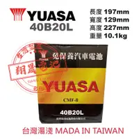 在飛比找蝦皮購物優惠-【彰化員林翔晟電池】全新 YUASA湯淺 免加水型汽車電池 